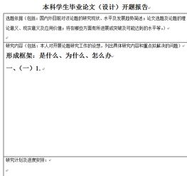 創(chuàng)業(yè)創(chuàng)新論文開題報(bào)告