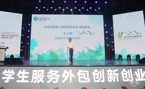 中國(guó)大學(xué)生服務(wù)外包創(chuàng)新創(chuàng)業(yè)大賽答辯