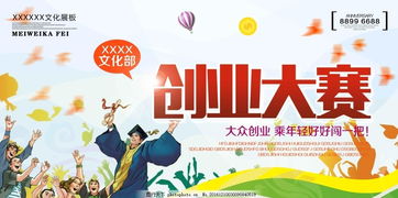 大學生創(chuàng)新創(chuàng)業(yè)海報手繪