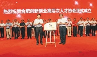 合肥,高層次,創(chuàng)新,協(xié)會