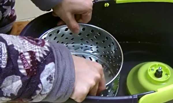 拖把桶怎么拆,這樣的旋轉(zhuǎn)拖布桶怎么把甩干那邊拆下來呢圖4