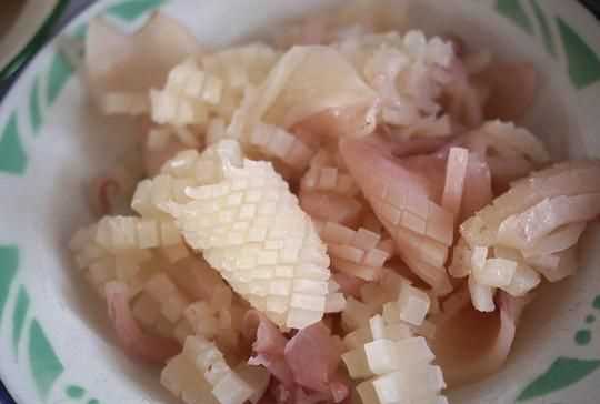 魷魚怎么切花有幾種切法