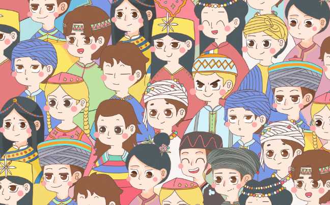 中國有哪48個民族