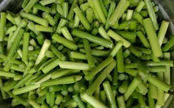 蒜苔吃不完怎么保存,蒜苔儲存的最好方法和溫度圖3