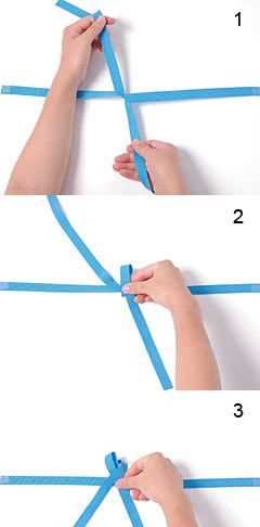 禮帶的結(jié)怎么打,包裝盒絲帶蝴蝶結(jié)的打法圖1