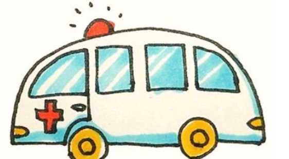 救護(hù)車的畫法 繪畫,小汽車的簡(jiǎn)筆畫圖12