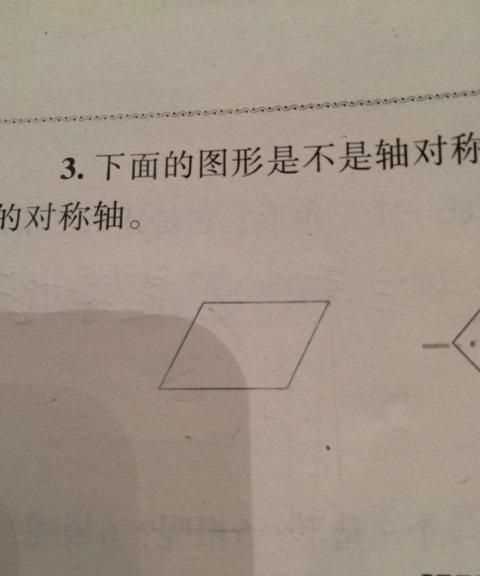 一般的平行四邊形有多少條對(duì)稱軸