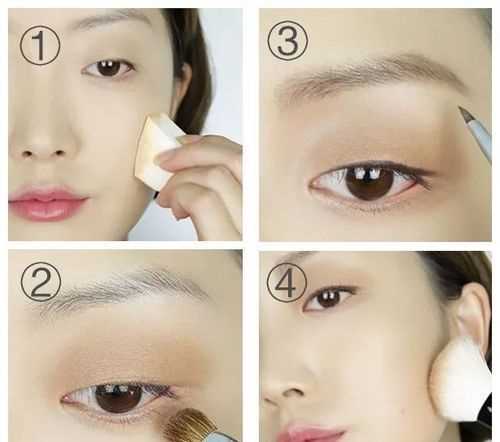 單眼皮怎么畫眼影