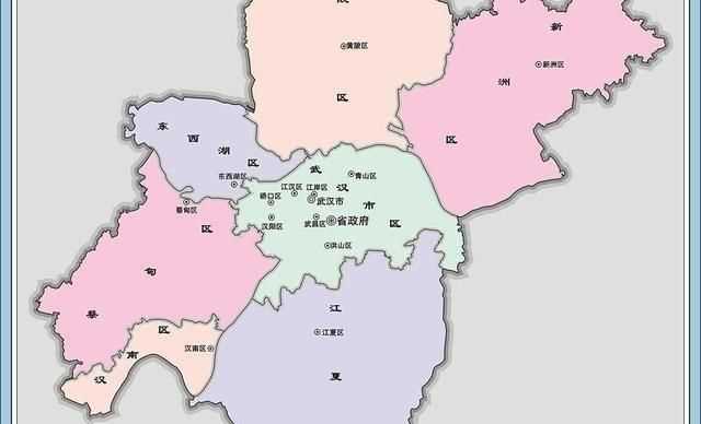 武漢幾個區(qū)縣
