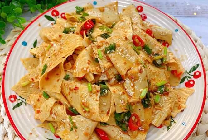 家常涼拌豆油皮怎么做才好吃竅門