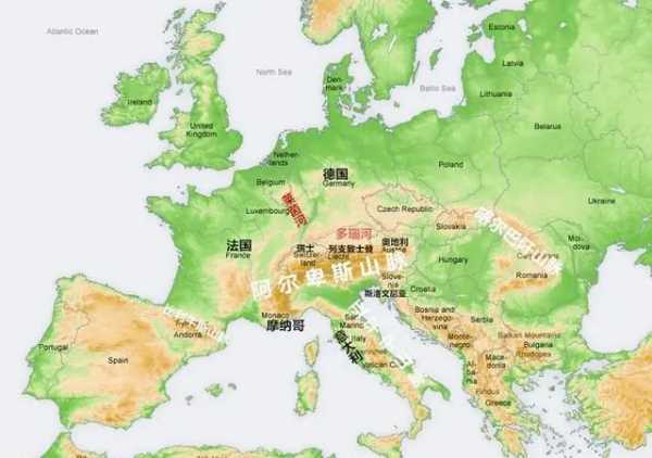 阿爾卑斯山小鎮(zhèn)在哪個(gè)國(guó)家,阿爾卑斯山在哪個(gè)國(guó)家圖3