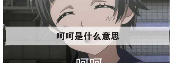 呵呵的含義是什么意思母豬,呵呵是什么意思含義好意還是惡意圖4