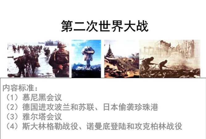 第二次世界大戰(zhàn)是什么時候