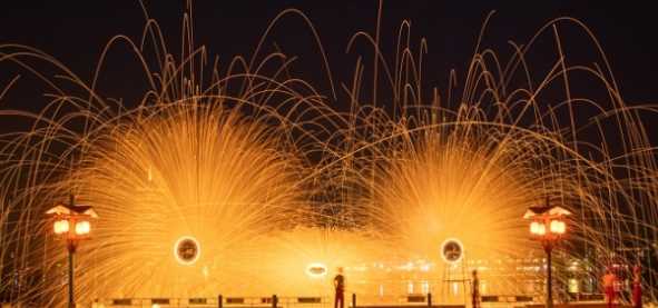 徒手斷鐵水原理,打鐵花的化學原理是什么圖1