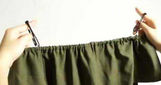 露肩衣服怎么防止往上滑,如何防止衣服掉色圖2