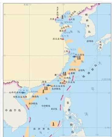 中國的舟山漁場建在什么流顯著的海域