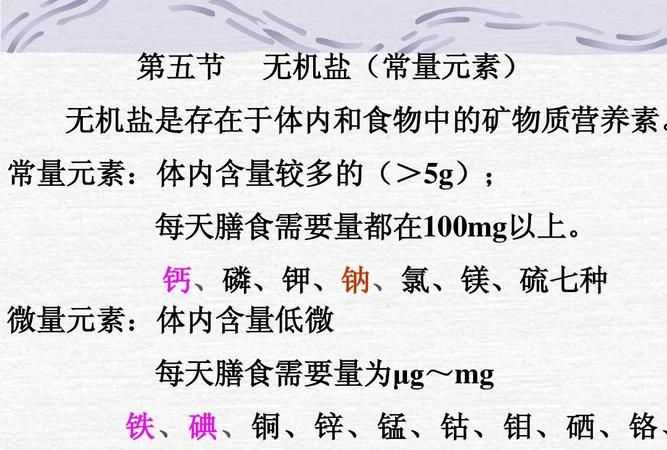 有機(jī)鹽和無(wú)機(jī)鹽的定義分別是什么