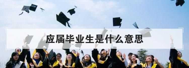 應(yīng)屆生是什么意思啊