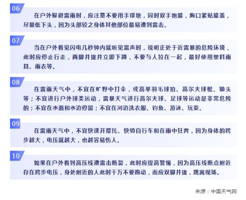 兒童雷雨天安全知識(shí)競(jìng)答題目