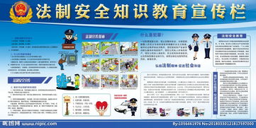 法制安全知識宣傳欄