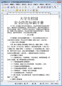 大學(xué)生必備安全防范知識(shí)作文