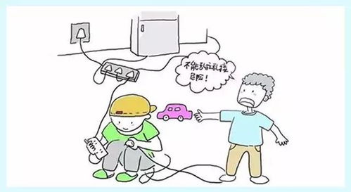 消防安全知識(shí)滅火器簡(jiǎn)筆畫