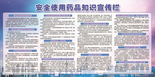 安全用藥知識宣傳標題