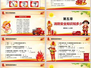 消防知識(shí)安全教育班會(huì)ppt