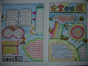 安全文明小知識(shí)手抄報(bào)