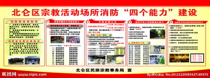 宗教場(chǎng)所消防安全小知識(shí)