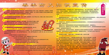 春季防火安全知識(shí)宣傳內(nèi)容