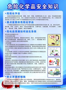 危險化學品安全管理知識材料