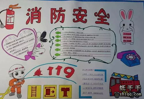 簡單安全小知識手抄報