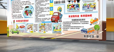 社區(qū)內(nèi)交通安全知識宣傳