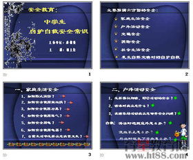 安全知識自護百度文庫ppt