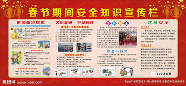 春節(jié)期間安全知識宣傳