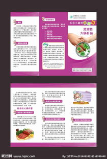 食品安全知識(shí)宣傳折頁(yè)