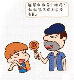 幼兒防拐騙安全知識(shí)漫畫(huà)