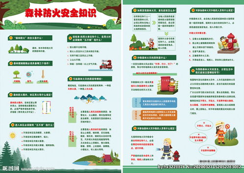 森林消防安全知識(shí)宣傳單張