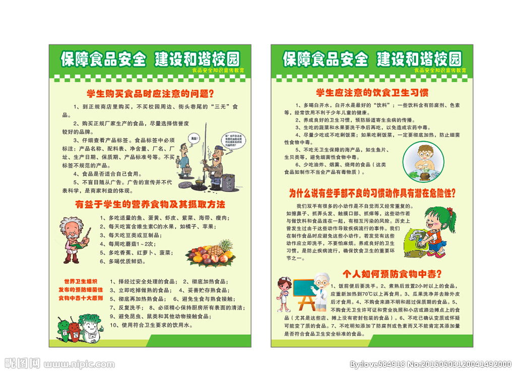 食品安全知識(shí)公共教育