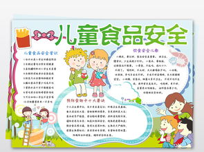 食品衛(wèi)生安全知識(shí)小學(xué)生手抄報(bào)