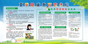 關于夏天健康的安全知識教案