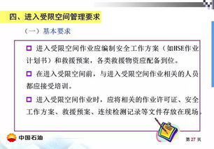 受空間限制作業(yè)的安全知識