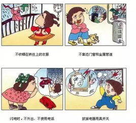 夏天雷暴雨天氣安全知識