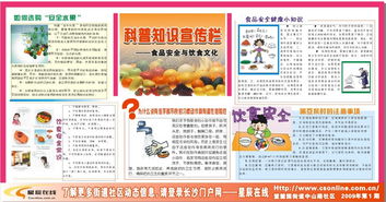 社區(qū)開展食品安全知識(shí)宣傳信息
