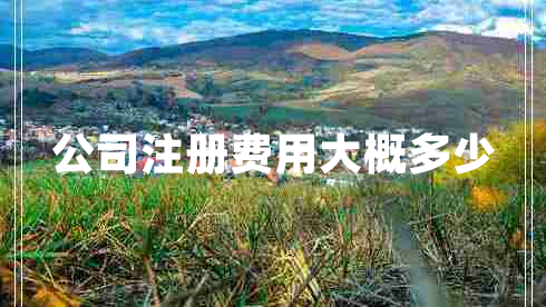 公司注冊(cè)費(fèi)用大概多少