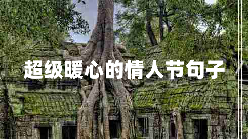 超級暖心的情人節(jié)句子