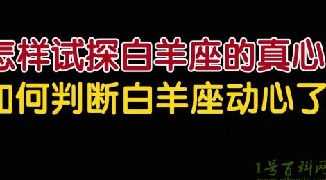 怎么判斷白羊座動心了