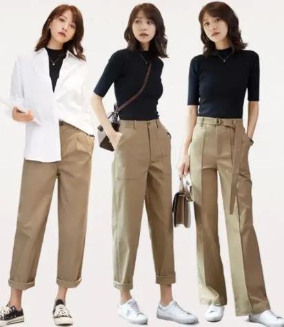 卡其色褲子配什么顏色上衣 卡其色褲子配什么顏色上衣