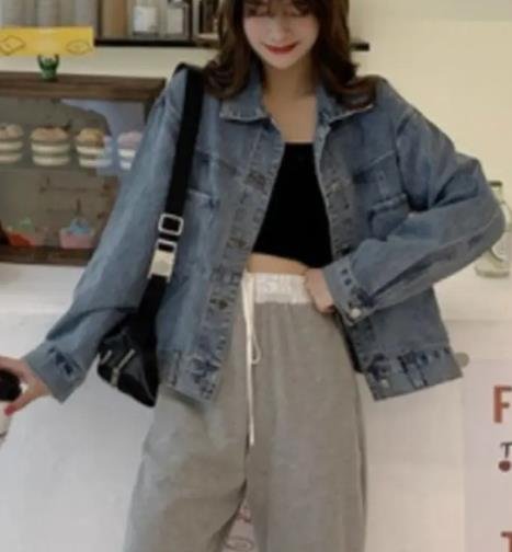 牛仔外套搭配什么褲子